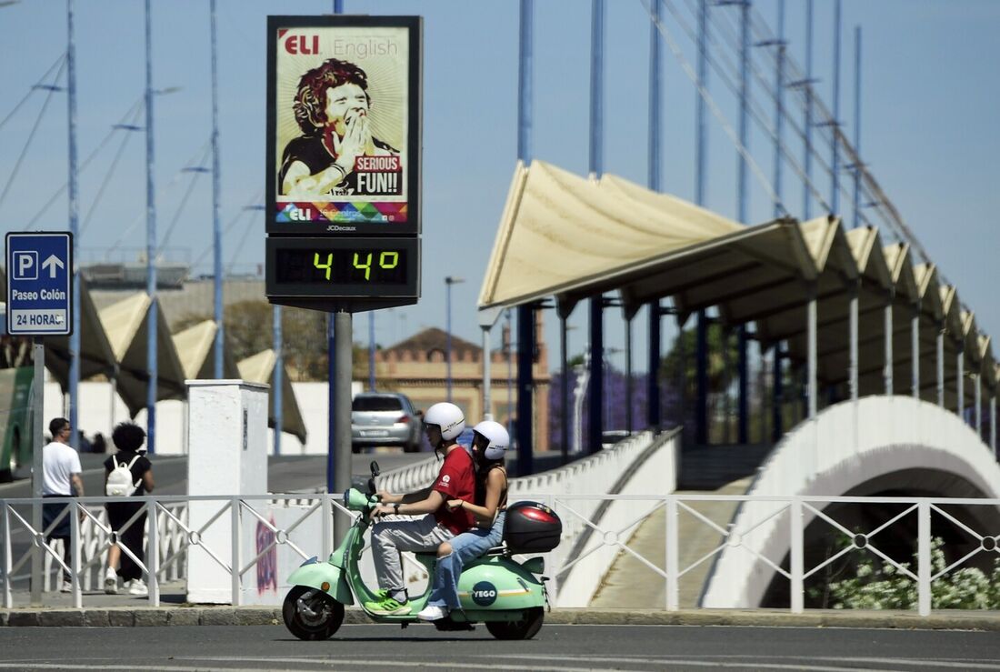 Estudo atribui onda de calor em Espanha e Portugal à mudança climática