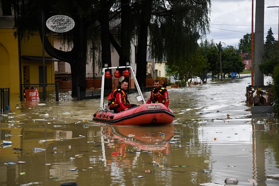 Enchentes na Itália