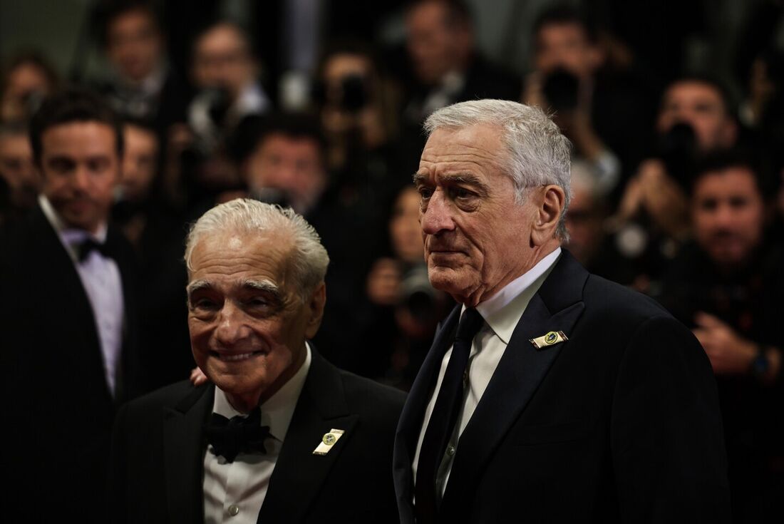 Martin Scorsese e Robert de Niro no Festival de Cannes