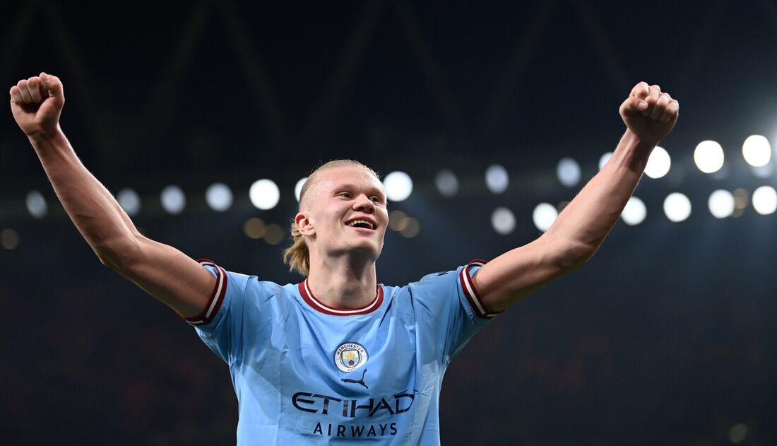 Haaland, do Manchester City, é eleito o melhor jogador de agosto no  Campeonato Inglês