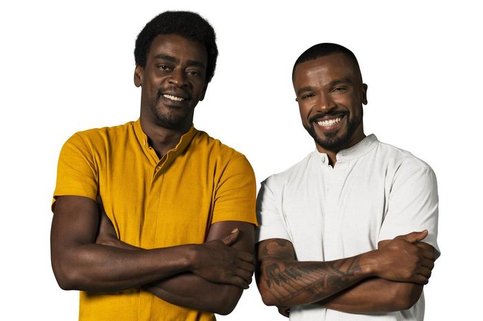 Seu Jorge e Alexandre Pires