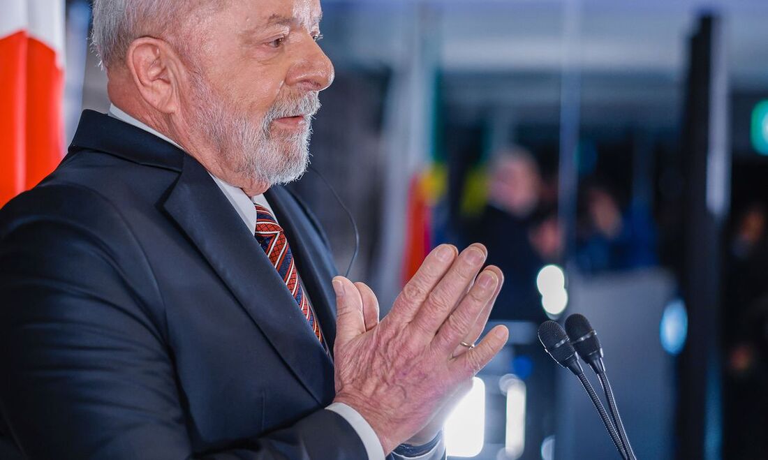 Lula participou de um encontro com a cúpula do G7