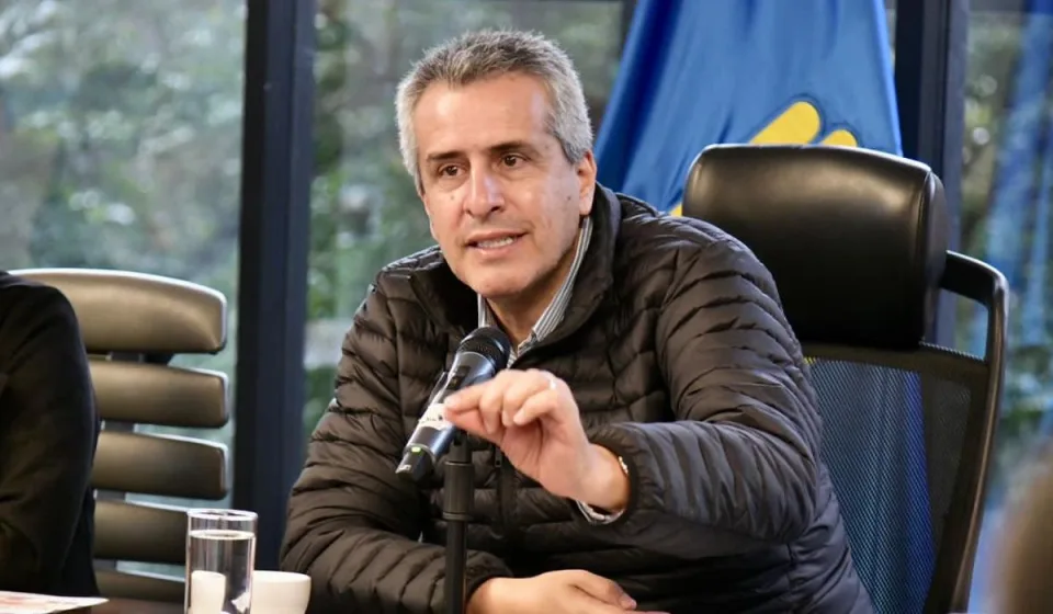 Luis Fernando Velasco, ministro del Interior de Colombia. 