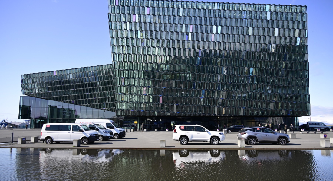 Local onde haverá a cúpula desta teça-feira (16), em Reykjavik 