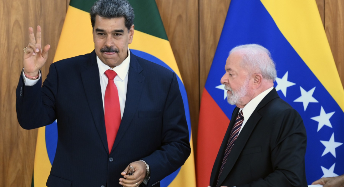 Maduro e Lula em Brasília 