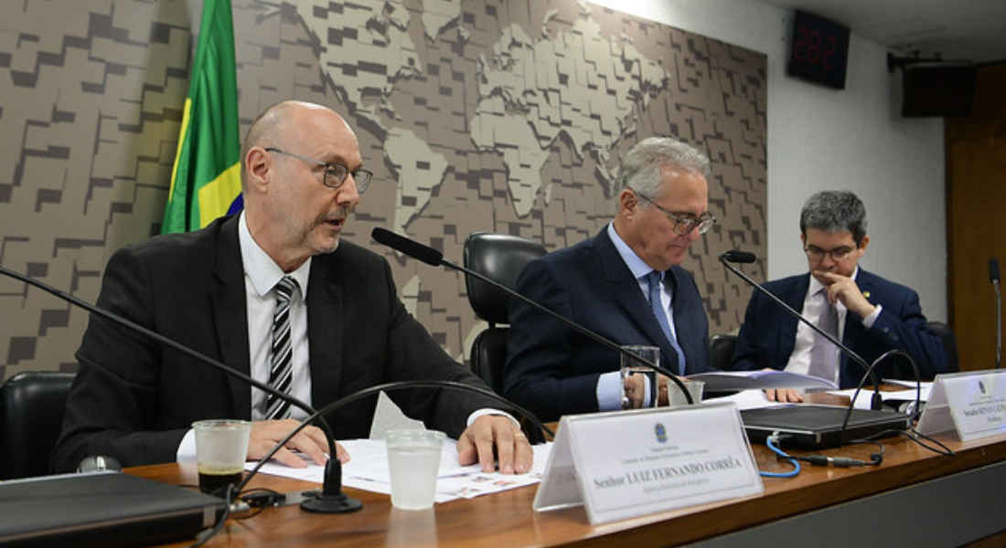 Delegado Luiz Fernando Corrêa é ouvido em comissão no Senado