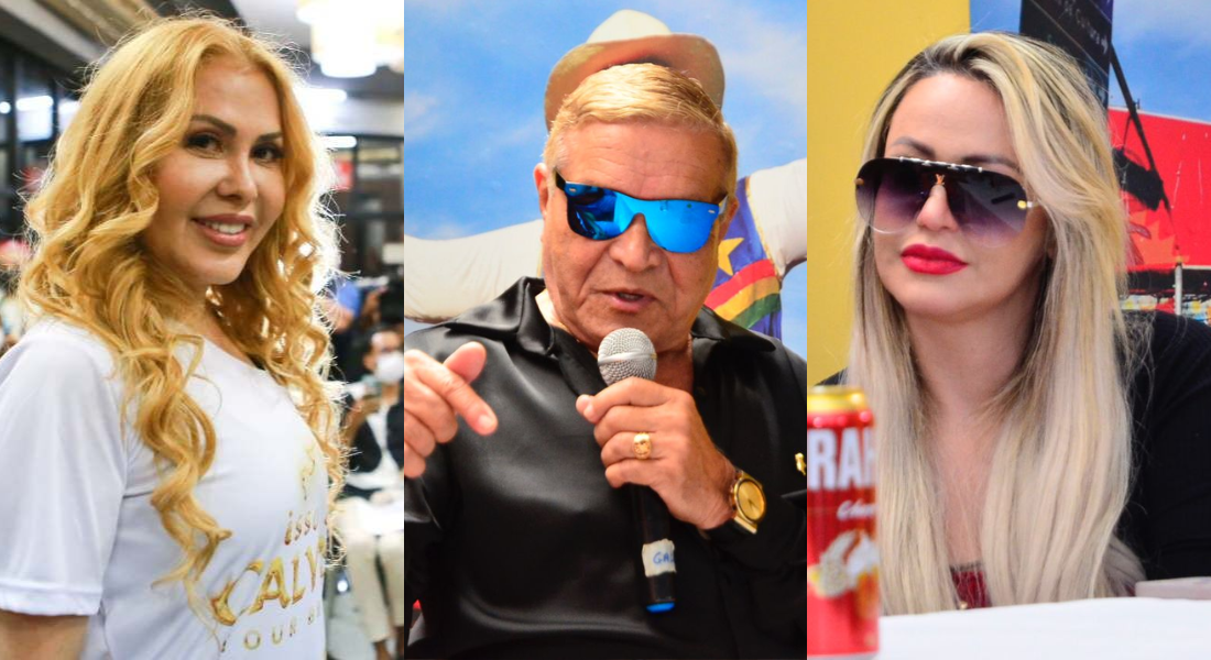 Joelma, O Conde e Michelle Melo