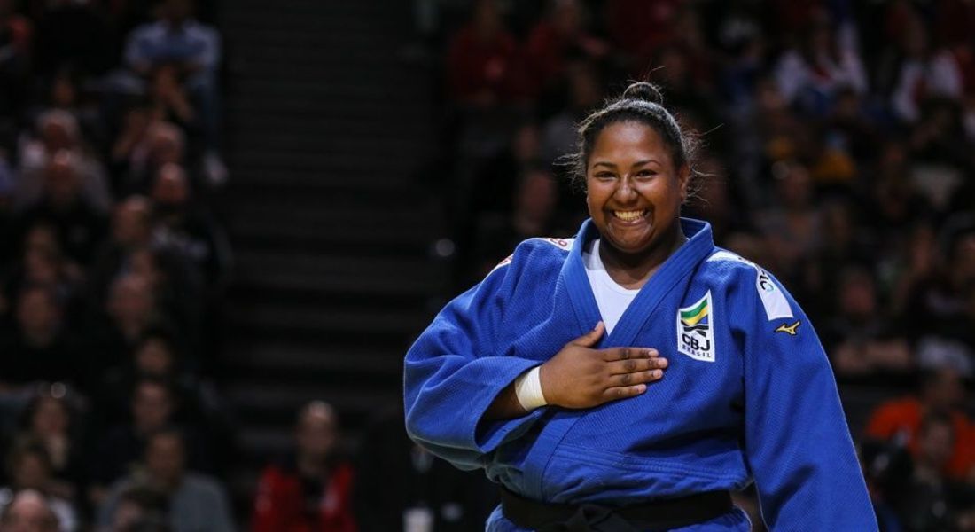 Beatriz Souza (+78kg) no Mundial de Judô, em Doha