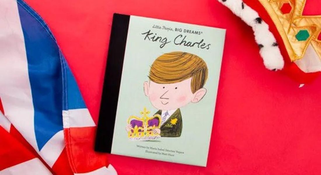 A biografia infantil ilustrada do rei Charles III, da série 'Pequenas pessoas, grandes sonhos' 