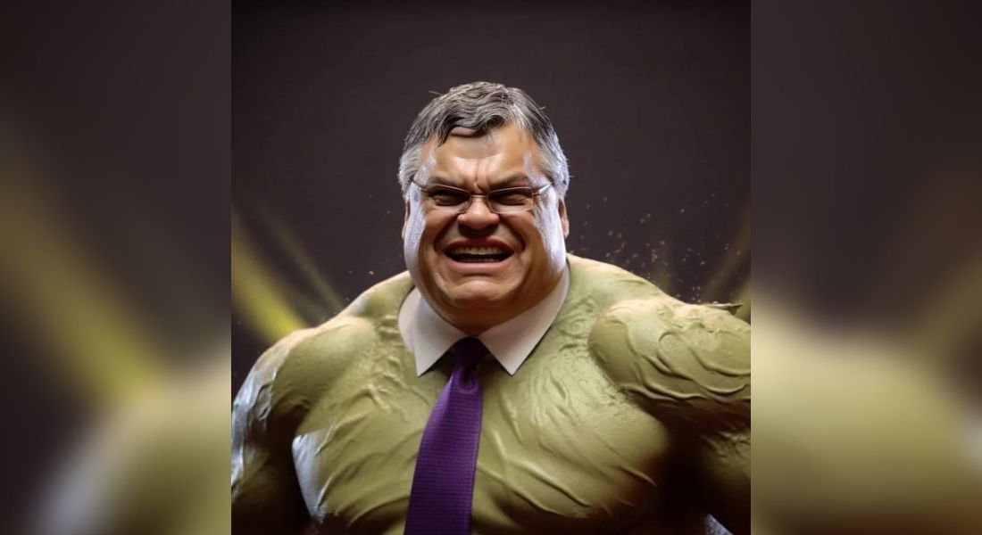 Flávio Dino vira Hulk em montagem