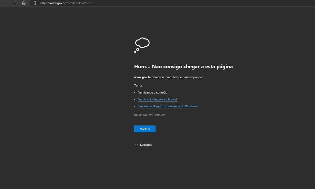 Site da Receita Federal