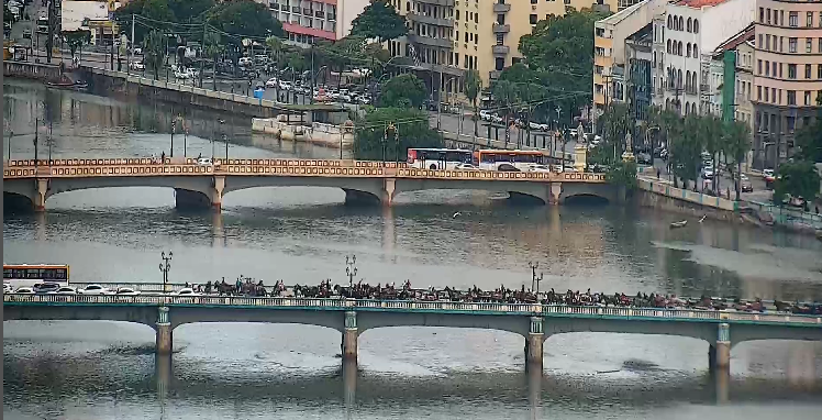 Manifestação organizada por condutores de carroças movidas à tração animal tomou as ruas da região central do Recife