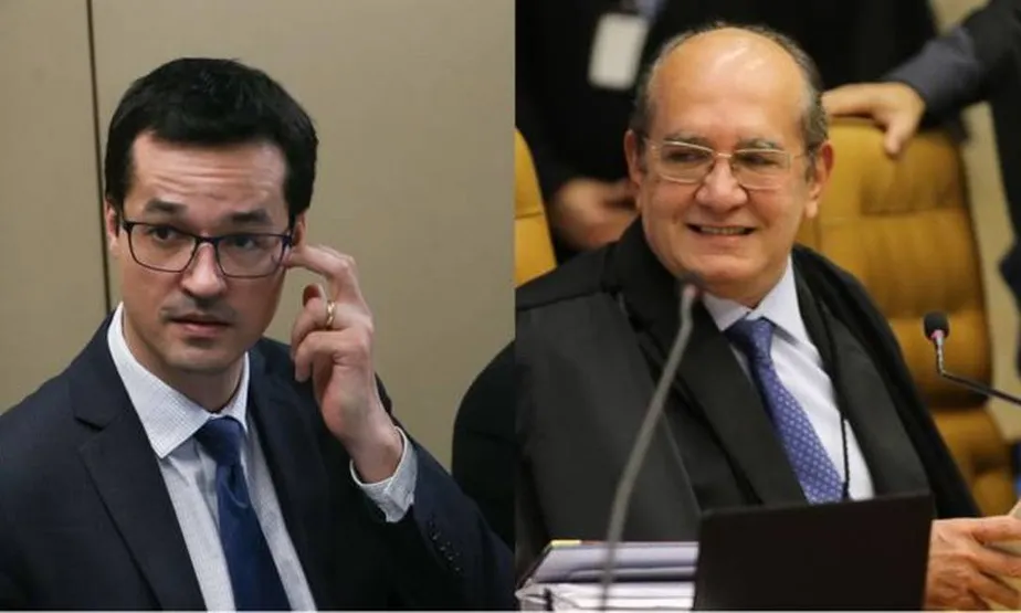 Deltan Dallagnol e Gilmar Mendes 