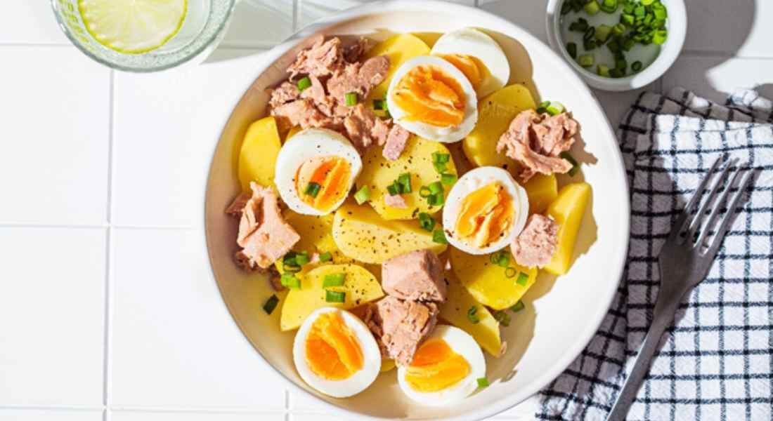 Batata Morna com Atum