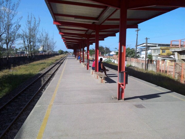 Estação da Linha Diesel do sistema de VLT do Recife