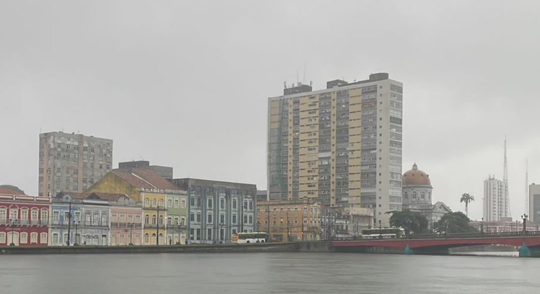 Dia de chuvas no Recife