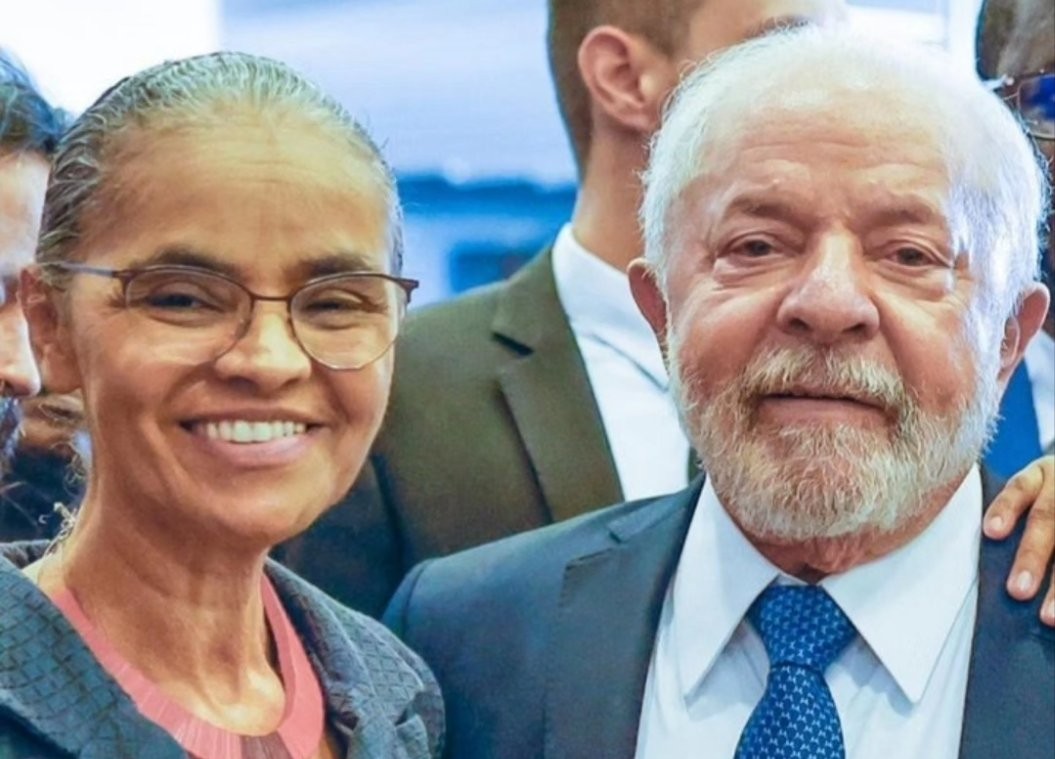 Marina Silva (Meio Ambiente) e Lula