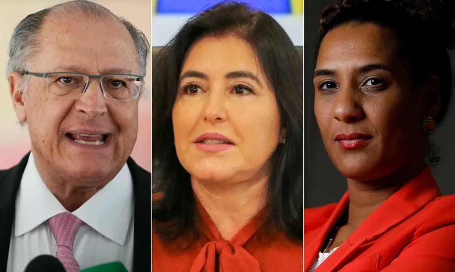 Alckmin, Tebet e Anielle Franco