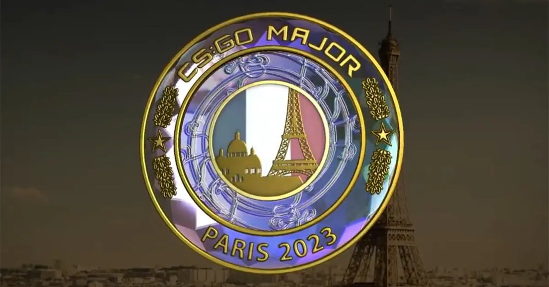A Major Paris 2023 de CS:GO vai até o dia 25 de maio, com o "Challengers Stage" acontecendo do dia 8 ao dia 11 de maio