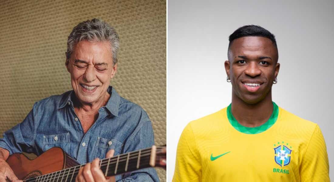 Chico Buarque e Vinícius Jr