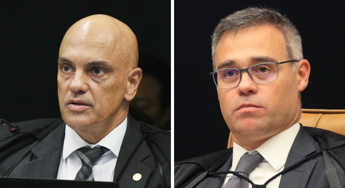 Alexandre de Moraes e André Mendonça