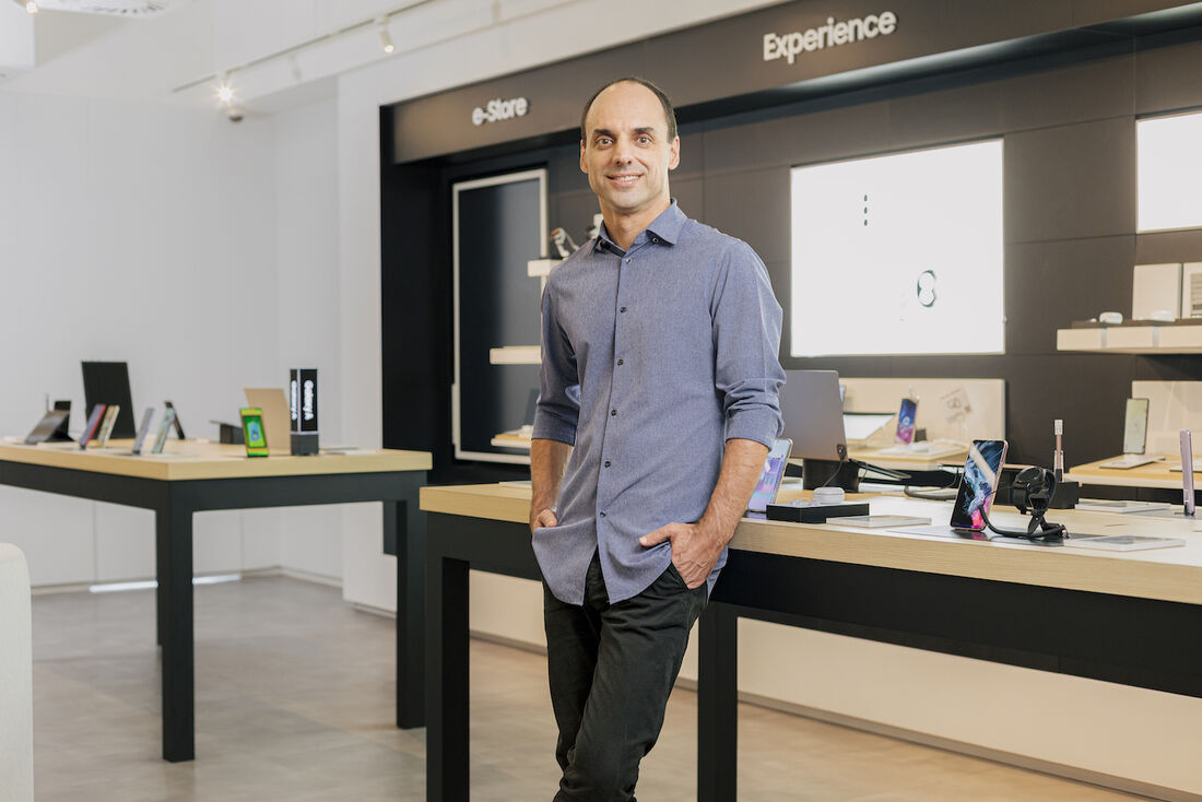 Renato Citrini, gerente sênior de produto da divisão de dispositivos móveis da Samsung Brasil