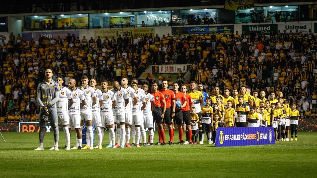 Criciúma x Sport, pela Série B do Brasileiro