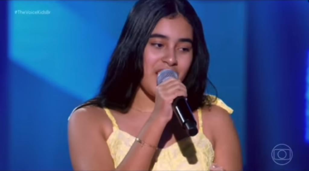 Mirelly Raiana, recifense aprovada no The Voice Kids