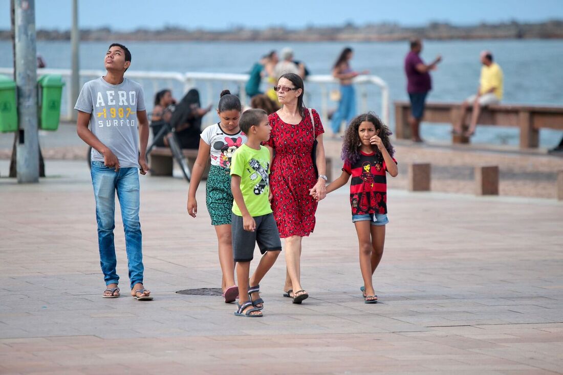 Mães escolhem o Bairro do Recife para curtir o Dia das Mães