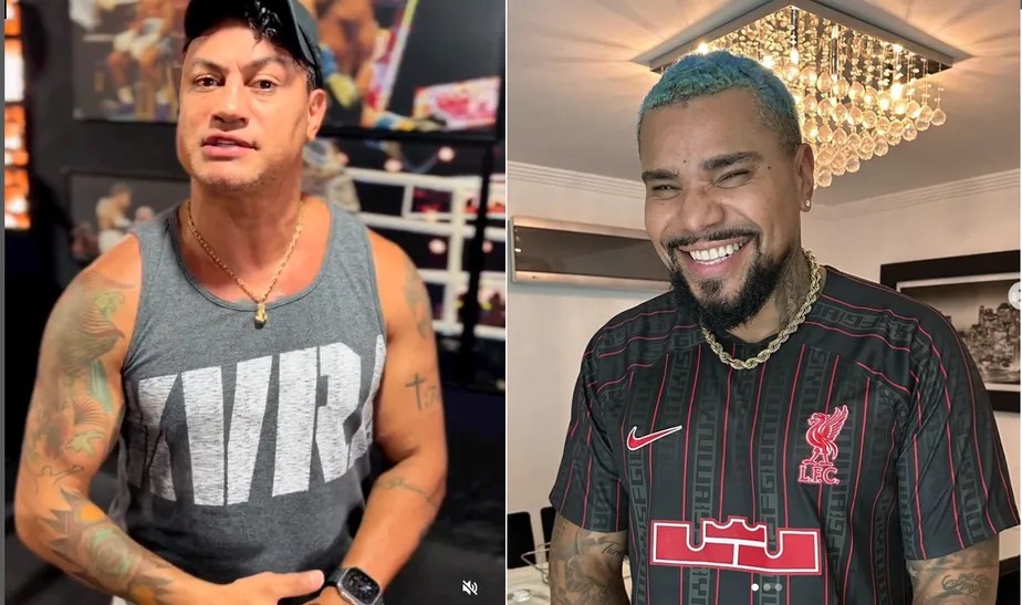 Popó diz que perdeu quase R$ 1 milhão por Naldo Benny ter cancelado luta de boxe 