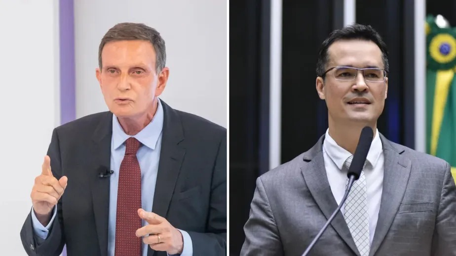 Marcelo Crivella e Deltan Dallagnol foram alvos de decisões da Justiça Eleitoral 