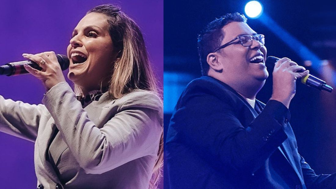 Aline Barros e Anderson Freire comandarão a festa