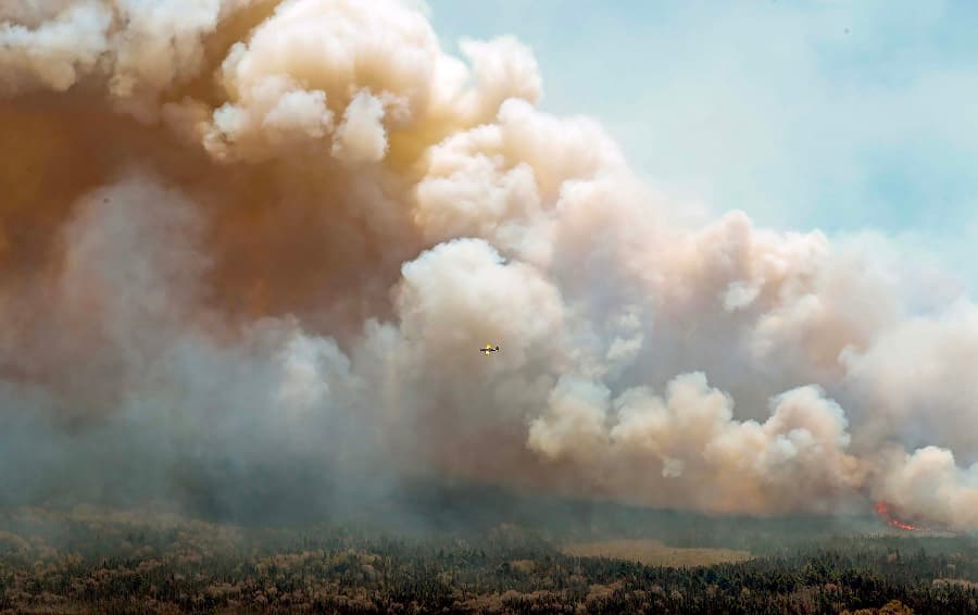 Incêndios no Canadá