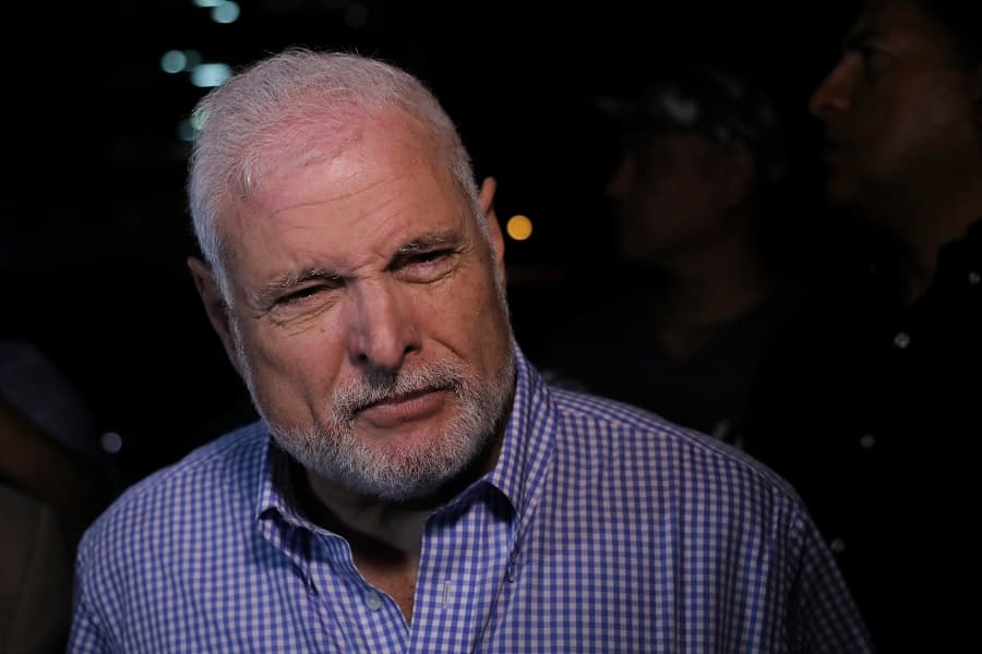 Ex-presidente do Panamá Ricardo Martinelli