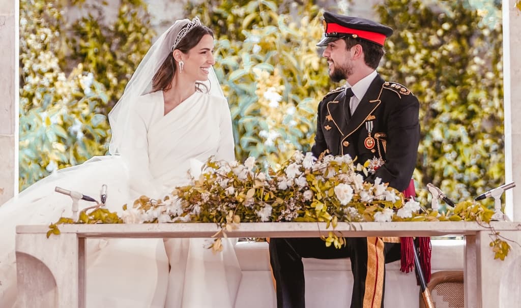 Casamento de príncipe jordaniano e arquiteta saudita