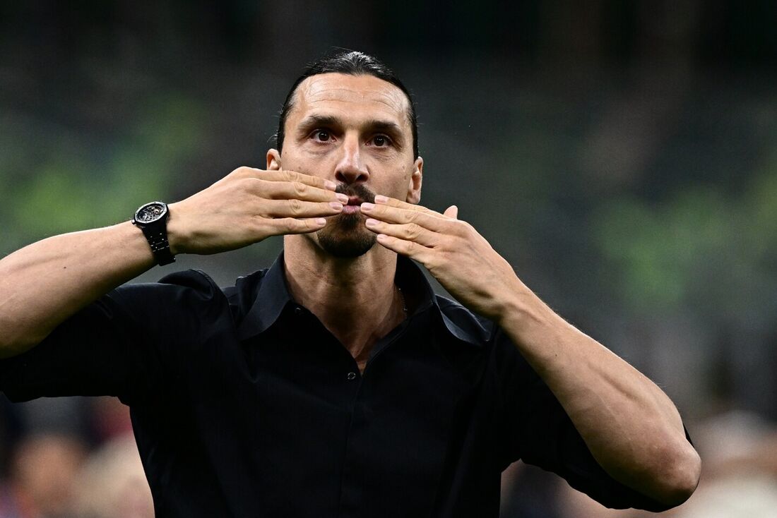 Ibrahimovic se despediu do futebol no San Siro, neste domingo(4)