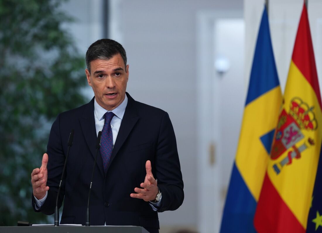 O primeiro-ministro da Espanha, Pedro Sanchez