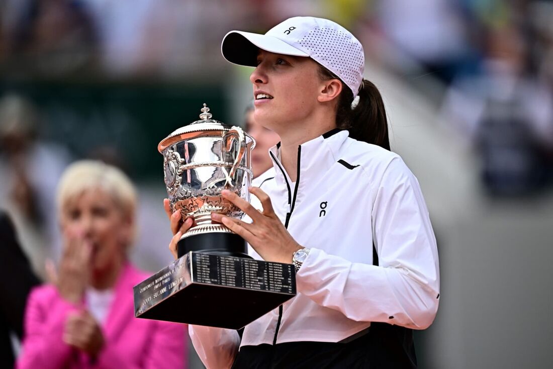 Iga Swiatek conquistou o terceiro título em Roland Garros na carreira 