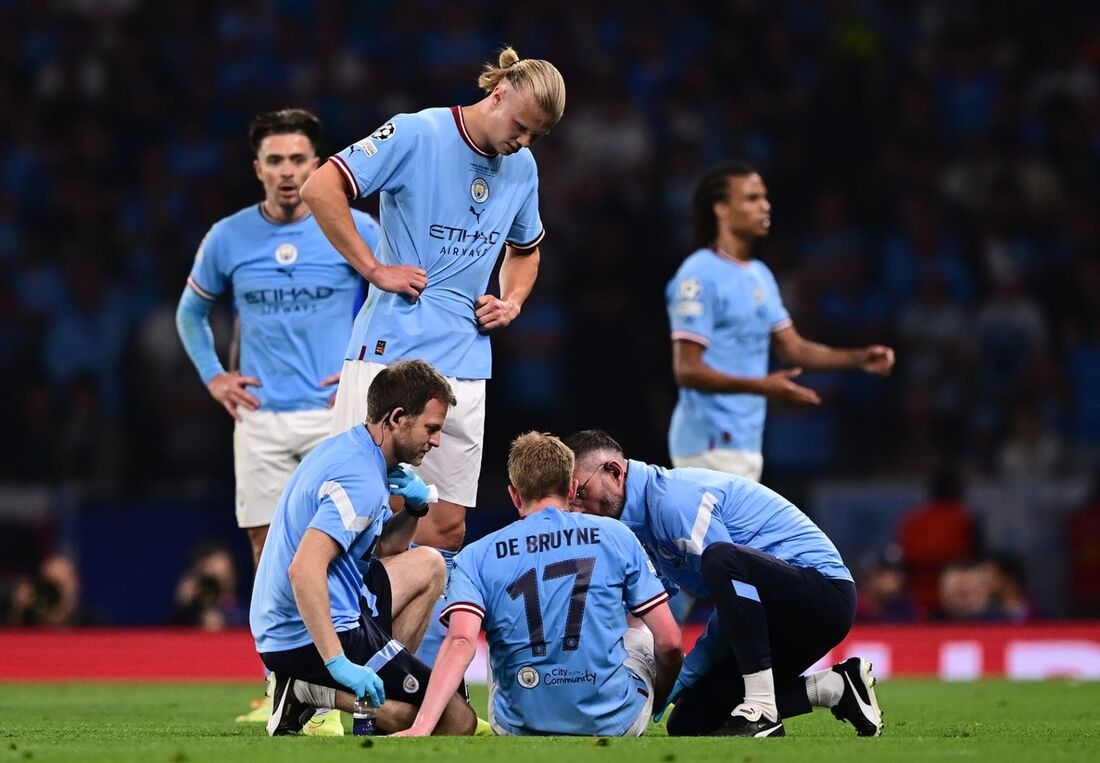 De Bruyne vai desfalcar o City 