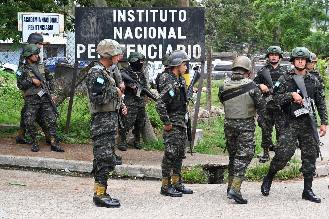 Confronto de gangues em presídio em Honduras