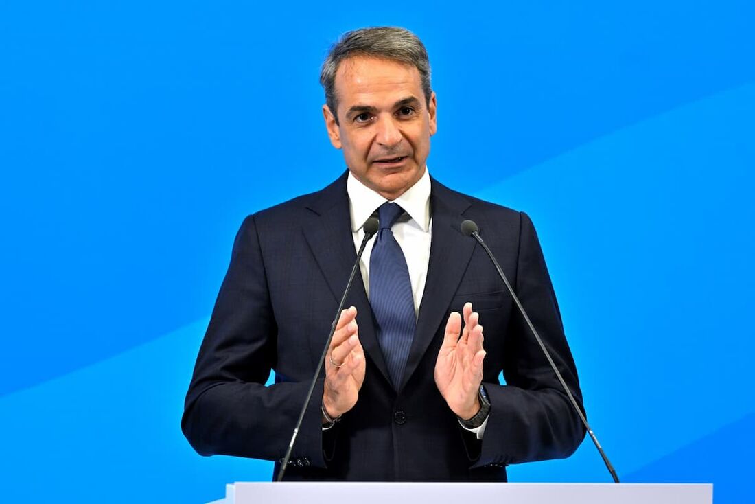 Kyriakos Mitsotakis, primeiro-ministro da Grécia