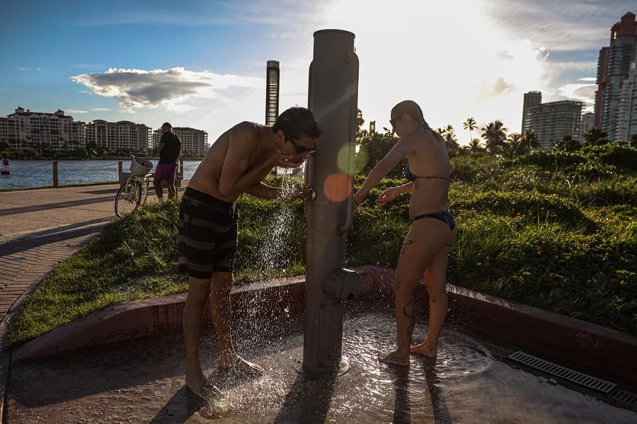 Dias de altas temperaturas nos EUA