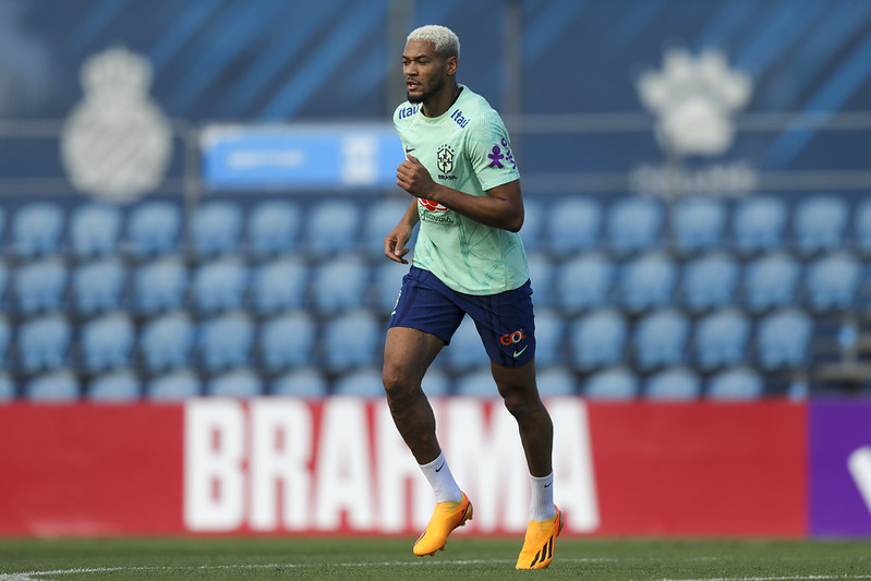 Joelinton, técnico da Seleção Brasileira