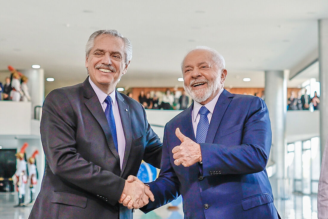 Alberto Fernández e Lula