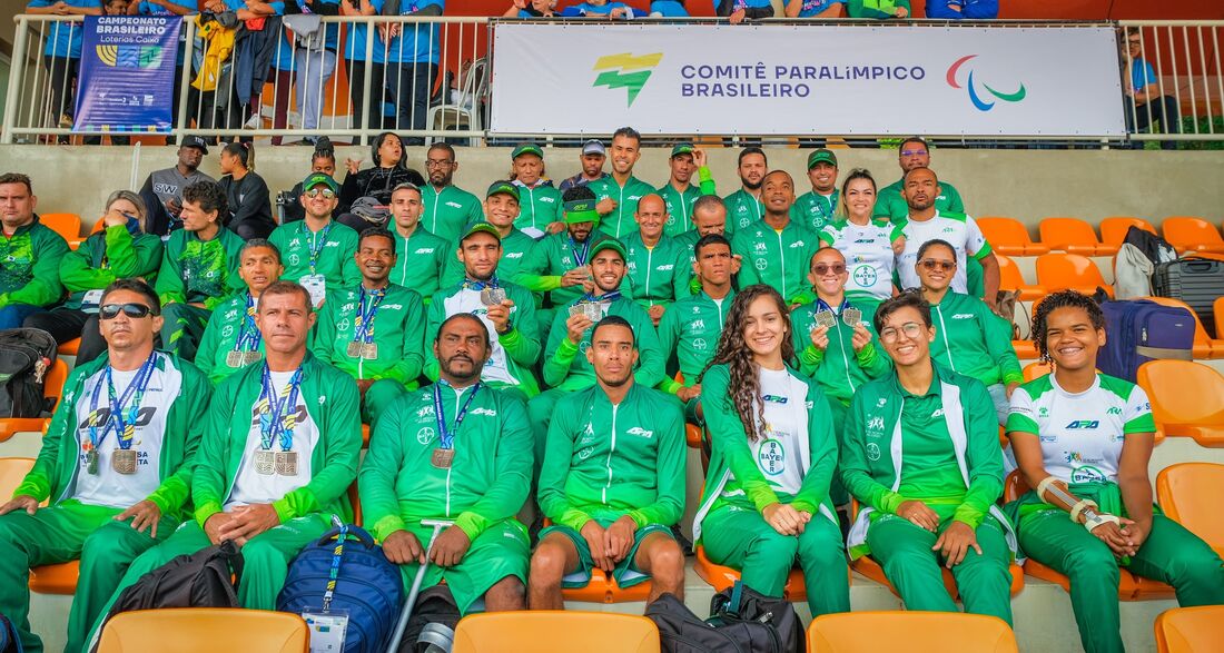 Delegação da APA para a disputa do Campeonato Brasileiro, em São Paulo 