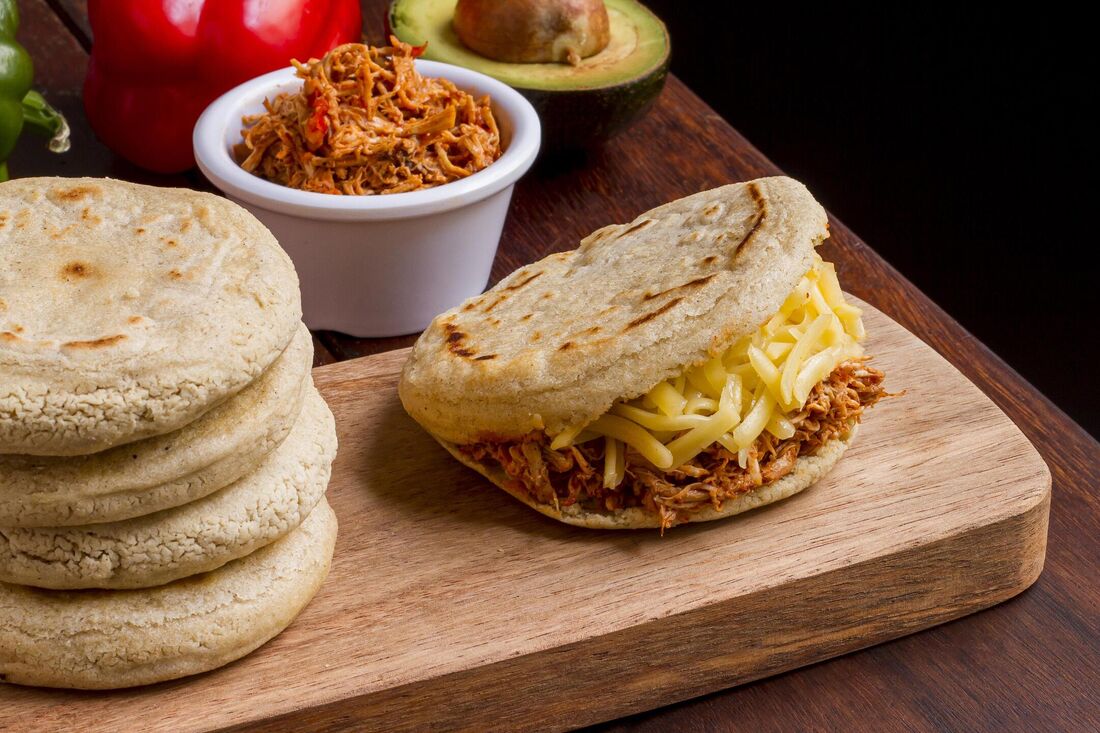 Arepas venezuelanas