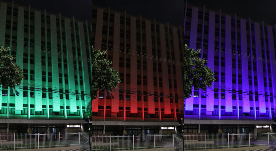 Fachada do prédio do TRT-6, na capital pernambucana