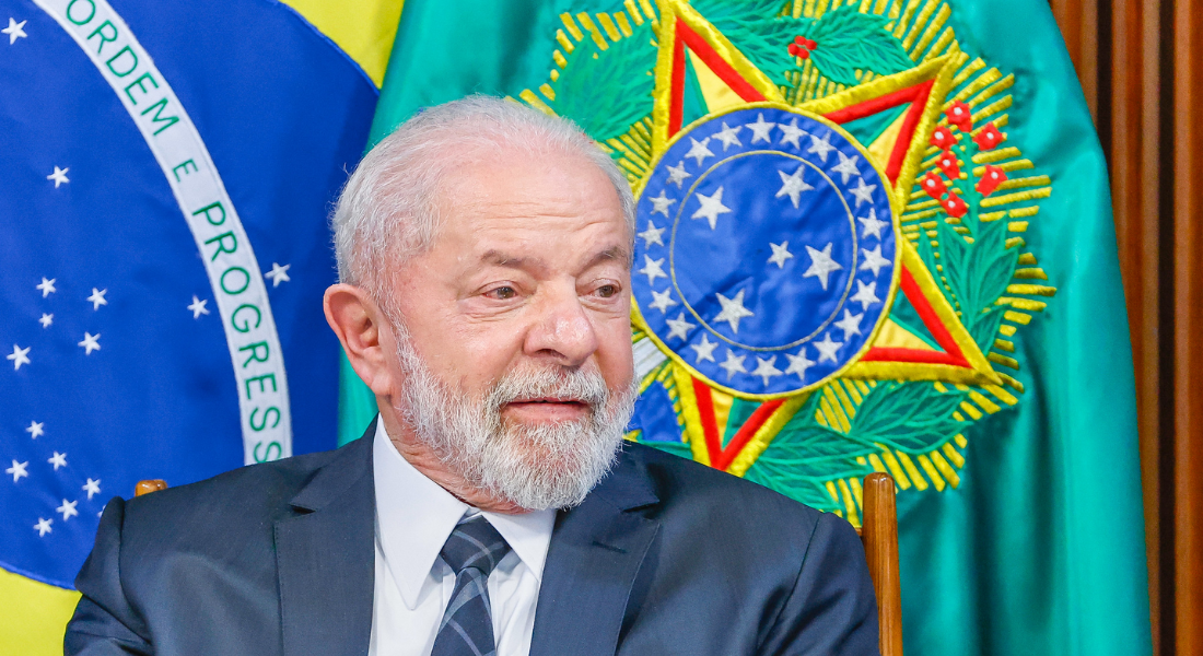 Lula na reunião ministerial