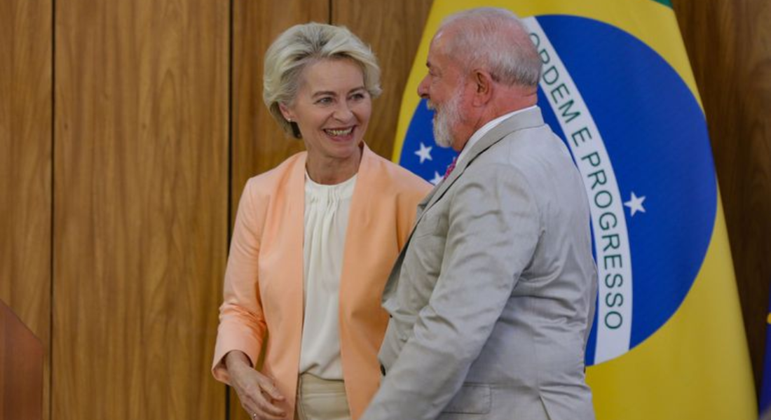 Ursula von der Leyen e Lula