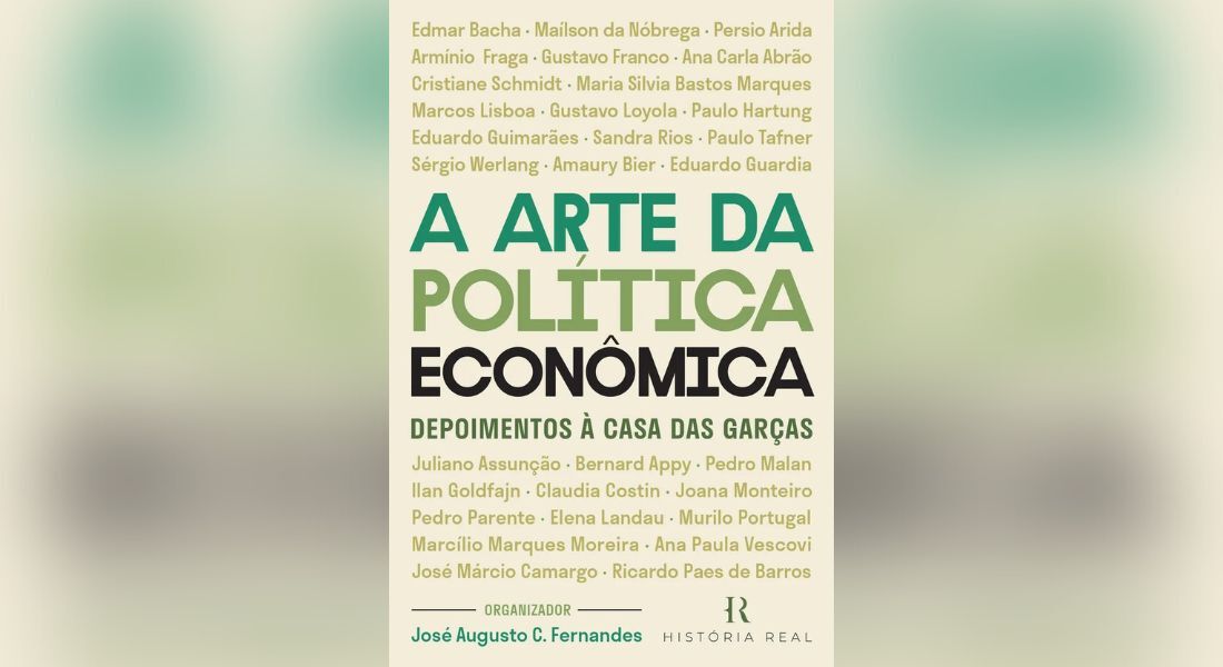 Capa do livro 'A arte da política econômica'